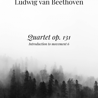 Beethoven, String Quartet op. 131, cover