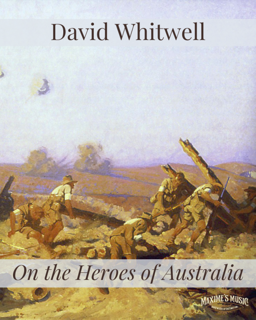 Whitwell, On the heroes of Australia, cover